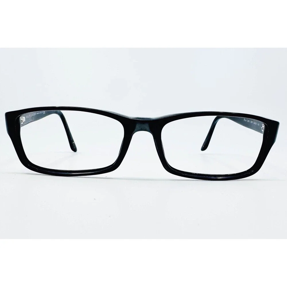 Ralph Lauren Eyeglasses Mens Black Rectangle PH 2065 5001 54-16-140 54mm
